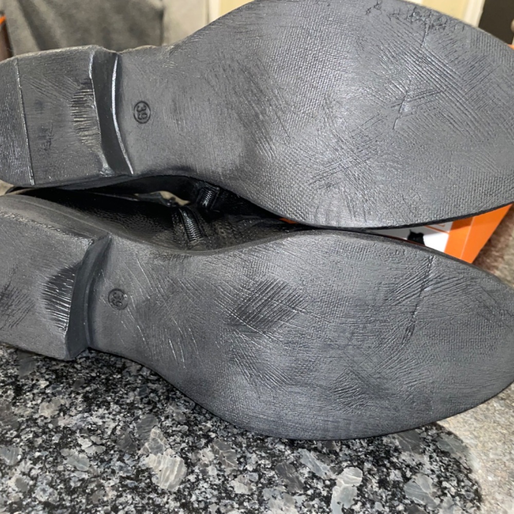 Miz Mooz NYC Leather Ankle Boots with Buckle - Suzy EU39 US Size 8.5-9 - Picture 12 of 12